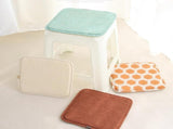 Square Bar Stool Seat with Ties 11 x 11 Inch Soft Comfort Stool Cover Barstool V1188-WSZ-A-828