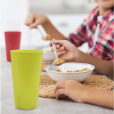 Plastic Cups 12 Pcs Reusable Cups Camping Cups Drinking Cups for Indoor Outdoor Parties Camping, V1192-AZ-W-17617