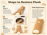 Long-Shaped Pillow Plush Pillow Hugging Pillow Soft Pillow Sleeping Pillow Gift - Beige - Size 39in V1107-113-XXX-NNN-BEG3