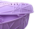 YES4PETS XL Portable Cat Toilet Litter Box Tray House with Scoop Purple V278-MSP-0005-PURPLE