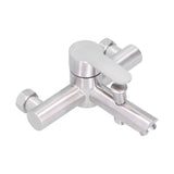 G1/2 Stainless Steel Brushed Bathtub Faucet Cold Hot Water Mixing Valve Triple Shower Faucet V1294-YM0901-3111210292011