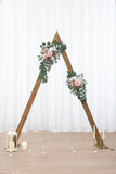 Artificial Dusty Rose Set of 2 for Wedding Welcome Signs Floral Decorations, Wedding Arch V1192-AZ-W-2799