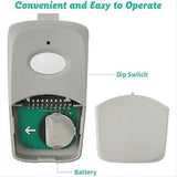 3pcs Replacement for Linear Multicode Garage Gate Door Opener Remote,3089,308911,MCS308911,10 Dip V1370-AZ4-07591