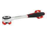 Wrth Zebra Reversible Ratchet 1/2 Inch with 360&deg Rotating Twist Handle V563-71201206