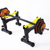 2x Deadlift Sling Racks Barbell Jack Squat Wedge V63-955101