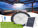 Solar Power Outdoor UFO LED High Bay Light in Black - 200W V178-59186