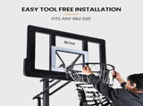 DR. DUNK Basketball Return System, with 360 Degree Universal Attachment V219-ATHBACDD01BA