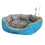 PaWz Electric Pet Heater Bed Heated S Blue Small PT1136-S-BL