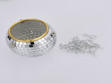 2PCS Disco Ball Planter Large Capacity Multifunctional Hanging Disco Ball Flower Pot for Gardens V1294-YM0901-210513SH0336