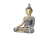 Buddha Ornament Resin Retro Small Decorative Desktop Sitting Buddha Statue for Home Office V1294-YM0715-3115210274811