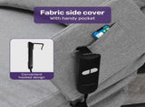 Equipmed Electric Adjustable Bed Backrest, German-Engineered Power Lifting Back Support with Remote V219-HBRELEEQHL1A