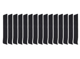 15PCS Stair Non Slip Tapes and 1 Roller Adhesive Stair Tread Pads for Outdoor Deck Wooden Step V1294-YM0901-3117250188712