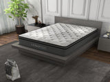 Luxopedic Pocket Spring Mattress 5 Zone 32CM Euro Top Memory Foam Medium Firm ABM-10001654