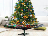 Christmas Train Set with Sounds Lights Electric Rail Car Toy Mini Train Toy Set for Christmas V1294-YM0715-10324226