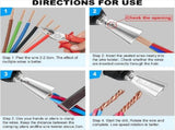 Wire Stripper for Drill,Wire Stripping and Twisting Tool,Quickly Drill Wire Stripping Twister V1366-AZ2-W-15903