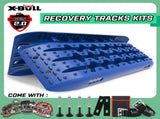 X-BULL Recovery tracks Sand Trucks Offroad With 4PCS Mounting Pins 4WDGen 2.0 - blue V211-AUEB-XBST005-P