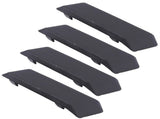 4 Pieces Left Side Running Board Step Pad Grip Cover for Ford F150 2015-2022, Replaces FL3Z16491DA, V1189-LC-QP-00791