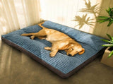Luxuriously Soft and Thick Pet Sleeping Mat, Perfect Four-Season Floor Bed for Dogs and Cats, V1341-ZY-P5APP8GV-3XL-BLUE