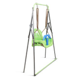 Lifespan Kids Bobcat Foldable Metal Swing frame with Haven 3 Stage Swing Seat V420-LKSW-BOBC-HAV