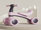 Balance Bike, Pedal-Free Baby Scooter, Toddler Learning Walker with Music for Ages 13Pink V1265-AU-497-PINK