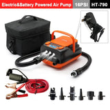Electric & Battery Powered HT-790 High Pressure SUP Electric Air Pump 12V DC Paddle Board 16/20PSI V891-ZY-PUMPHT790-X1