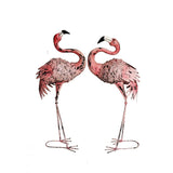 Set 2 Asst Flamingo Statues 96cm V637-03807FLA