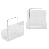 Acrylic Magazine Rack Transparent Acrylic File Book Holder for Office Organization Storage V1294-YM0703-3117230089111