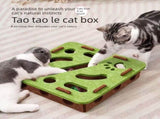 2-piece Green cat toy setfeaturing square and flower shapesis an excellent choice for feline V888-ELOSUNG50035