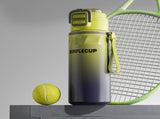 2-Pack Gradient Green 670ml Large Capacity Sports Insulated Tumbler - 316 Stainless Steel Straw V888-ELOSUNG42240