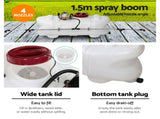 Giantz Weed Sprayer 60L 1.5M Fixed Boom Garden Spray SPRAYER-60L-BOOM