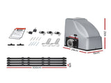LockMaster Automatic Sliding Gate Opener Kit 4M 800KG GO-SGO-DSR800-AC-RAILX2