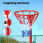 Everfit 3.05M Netball Hoop Basketball Stand System Net Ring BAS-HOOP-305R-RD