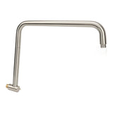 Shower Head Extension with Flange S Shape Shower Arm Wall Mount Rotatable Stainless Steel Shower V1294-YM0710-3112230074213