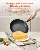 VEVOR Cast Iron Skillet, 3-Piece Frying Pan Set , Nonstick Skillets with V952-ZTCG81012INC606UR001V0