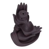 Backflow Incense Burner Smoke Waterfall Ceramic Incense Holder Aroma Burner Home Ornament for V1294-YM0523-3115210231011