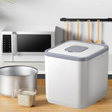 Plastic Rice Storage Container with Measuring Cup Sealed Food Storage Buck for Flour Cereal Grains V1369-AZ3-W-11107