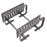 Bathroom Storage Shelf Double Layer Aluminium Alloy Surrounding Edges Wall Mounted Shower Shelf V1294-YM0901-3112240046811