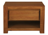 Amsterdam Solid Mahogany Timber 1 Drawer Bedside Table V199-BS001TALP