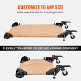 Mobile Base, 181.4 kg Capacity, Adjustable from 241.3 x 241.3 mm to Infinity, Heavy Duty Universal V952-JJYDDZ400LBSQQG4FV0