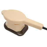 Electric Handheld Massager with 3 Massage Heads Heating Iron Shape Percussion Body Massager for Back V1294-YM0901-3113230276311