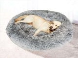 PaWz Pet Bed Memory Foam Dog Donut Charcoal Large PT1219-L-CH