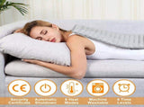 Electric Blanket, Heating Pad, Single Electric Blanket, 6 Temperature Settings, 4 Timers, for Home, V1189-LC-DG-00348
