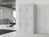 Four-Door Office Gym Shed Storage Locker V63-834581
