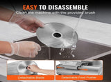 Meat Slicer, 180W Electric Deli Food Slicer with 7.5" SUS420 Stainless Steel Blade and Blade Guard, V952-JYDRQPJ180WJFCEOPV3