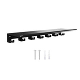 Floating Shelf Home Gym Weight wall Storage Equipment Hanger Metal Rack Holder Wall Mount with Hooks V1192-AZ-W-6959