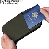 Travel Wallet - RFID Passport Holder, Self Locking Zipper Wear & Tear-Resistant Material, 3 Passport V1164-325752