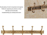 Coat Rack Wall Mount, Wall Hook Behind Door Mounted for Coat Hat Clothes, Coat and Hat Hook V1366-AZ2-W-03375