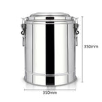 SOGA 22L Stainless Steel Insulated Stock Pot Hot & Cold Beverage Container INSULATEDPOT3202