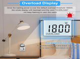 Upgraded Watt Meter Power Meter Plug Home Energy Monitor Snap Button Kit with Snaps Pliers, 240 V1258-DP02-C-949