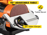 Belt Sander 300W Grinder Sander 1 x 30 Inch Electric Belt & Disc Sander 2950 RPM Variable Speed V952-300WSGJ0000000001V3